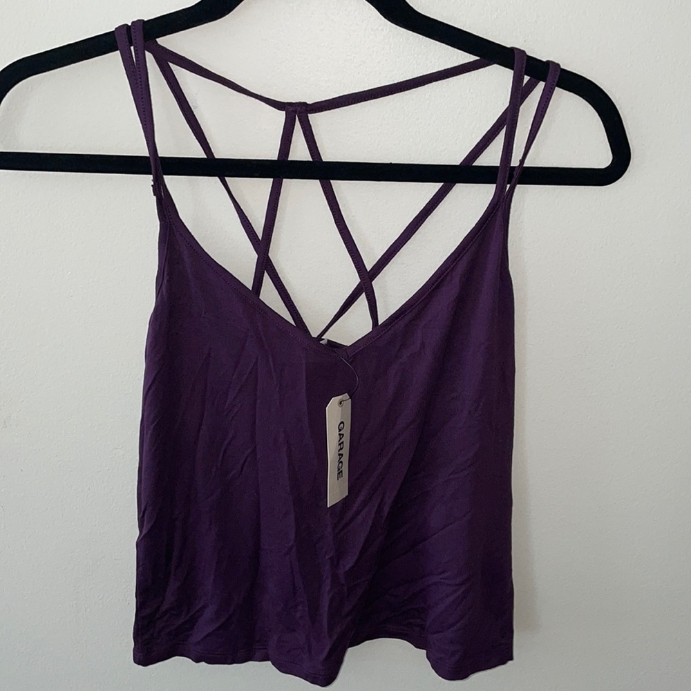 Garage crop top
